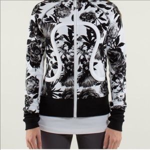 Lululemon Brisk Bloom Floral Scuba Hoodie Sweater